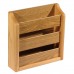 Wooden Mallet® Oak Magazine Rack, Wall Mount or Tabletop, Light Oak